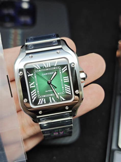 cartier santos replica vs gen